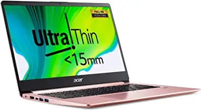 Acer Swift Pink Laptop