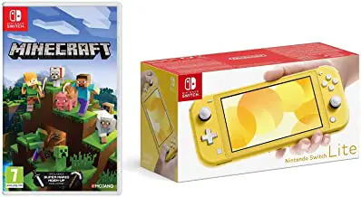 Nintendo Switch Lite Yellow & Minecraft
