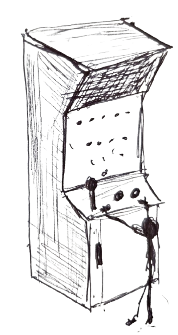 Arcade & Retro Gaming PC Play Icon Arcade & Retro Gaming PC Play Icon