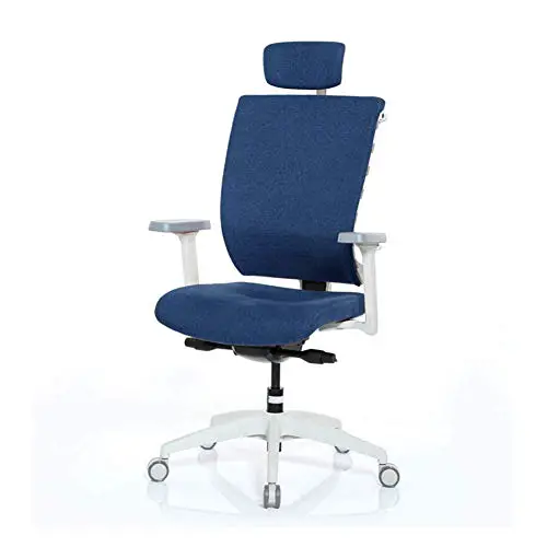 Hexiao Blue Office Chair